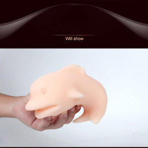 Dolphin Male Masturbator Cup Oral Sex Toys Man Pocket Pussy Sex Toy - Image 3