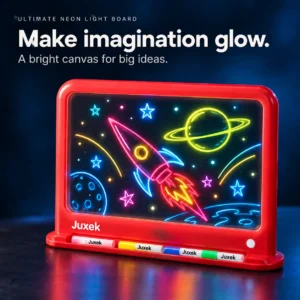 Juxek Neon Light Drawing Board – Let Creativity Glow - Image 2