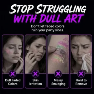 Neslemy Glow Party Tattoo Pens - Image 2