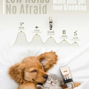 QIAWI Dog Clipper & Dog Grooming Kit - Image 3