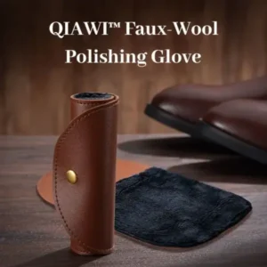 Faux-Wool Polishing Glove