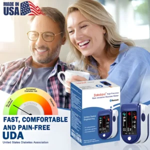 High Precision Non-invasive Glucose Meter 👨‍⚕️Clinical certification & 99.9% Accuracy