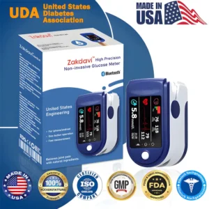 High Precision Non-invasive Glucose Meter 👨⚕️Clinical certification & 99.9% Accuracy - Image 14