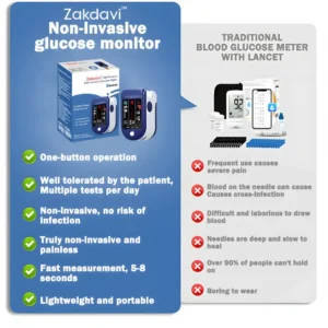High Precision Non-invasive Glucose Meter 👨⚕️Clinical certification & 99.9% Accuracy - Image 7